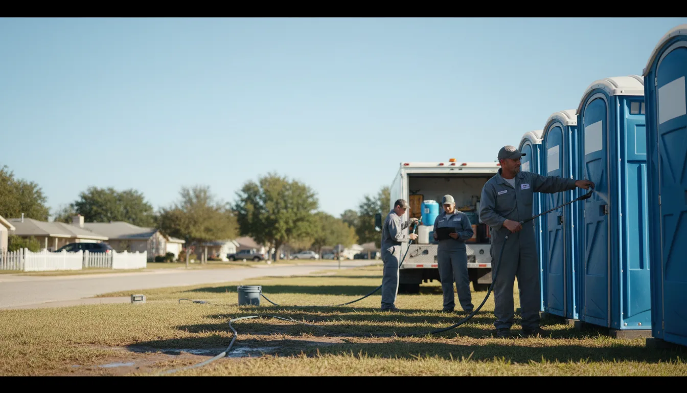 Long-Term Portable Toilet Rental in Prospect, OH near me